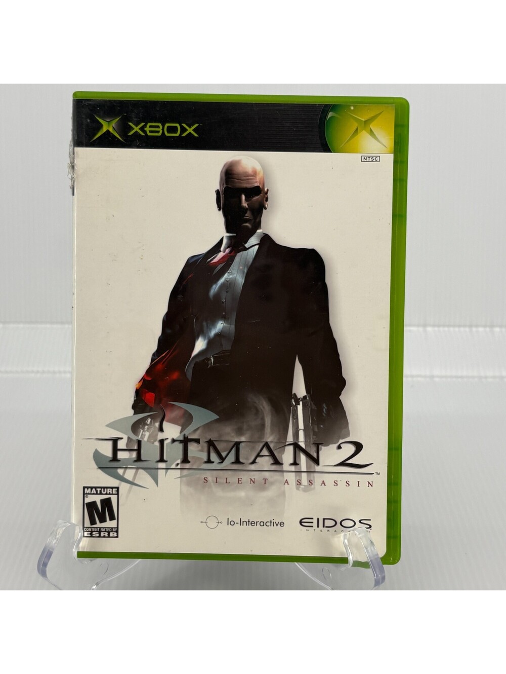 Hitman 2 Silent Assassin Xbox Original Complete CIB NTSC 2002 Eidos IOI Game